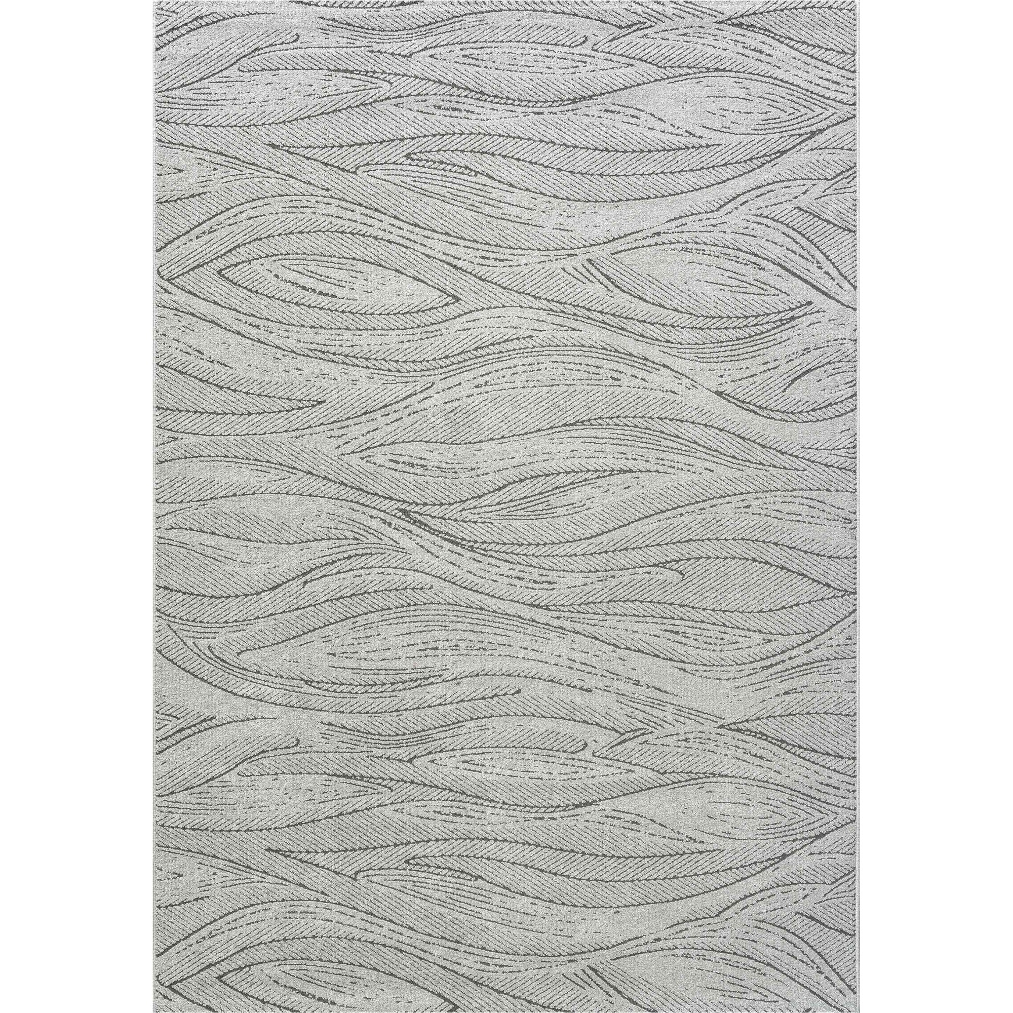 Geo 410026 2131 Modern Waves Rugs In Taupe Grey